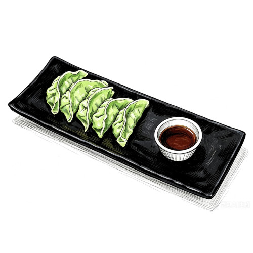 Gyoza verde